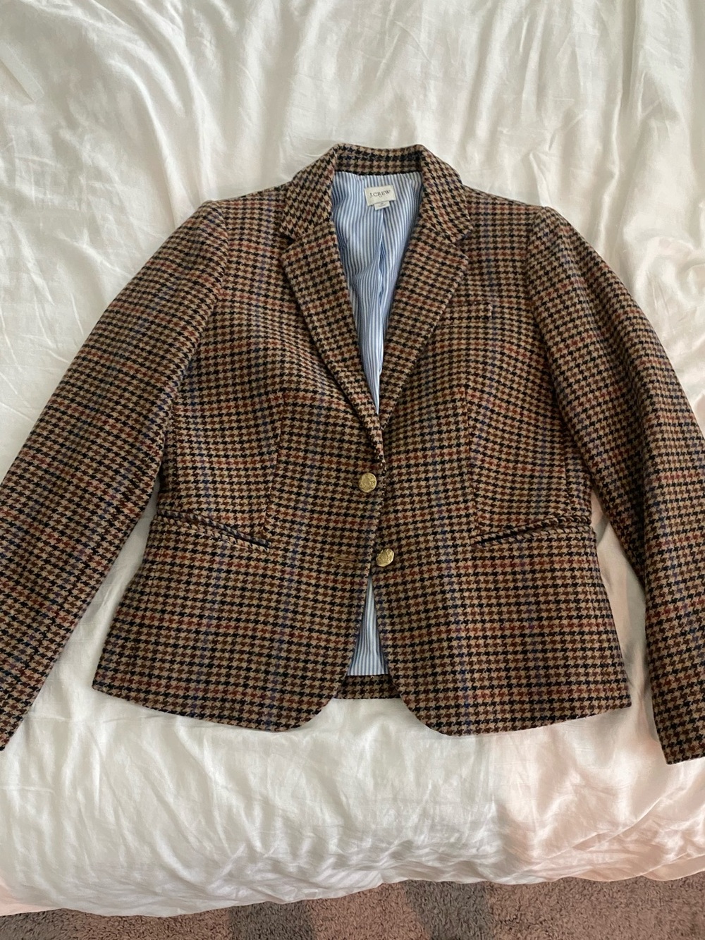 J. Crew Schoolboy Blazer in Houndstooth